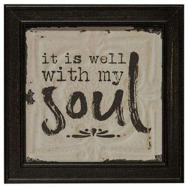 Well With My Soul Wall Art - The Fox Decor